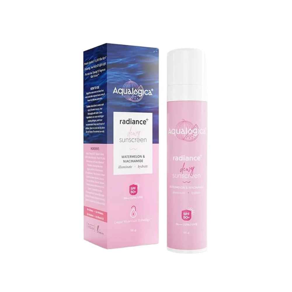 Aqualogica Radiance+ Dewy watermelon Sunscreen (SPF 50+ PA+++)
