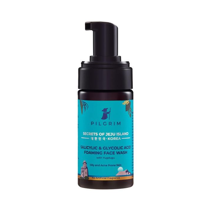 Pilgrim Salicylic & Glycolic Acid Foaming Face Wash