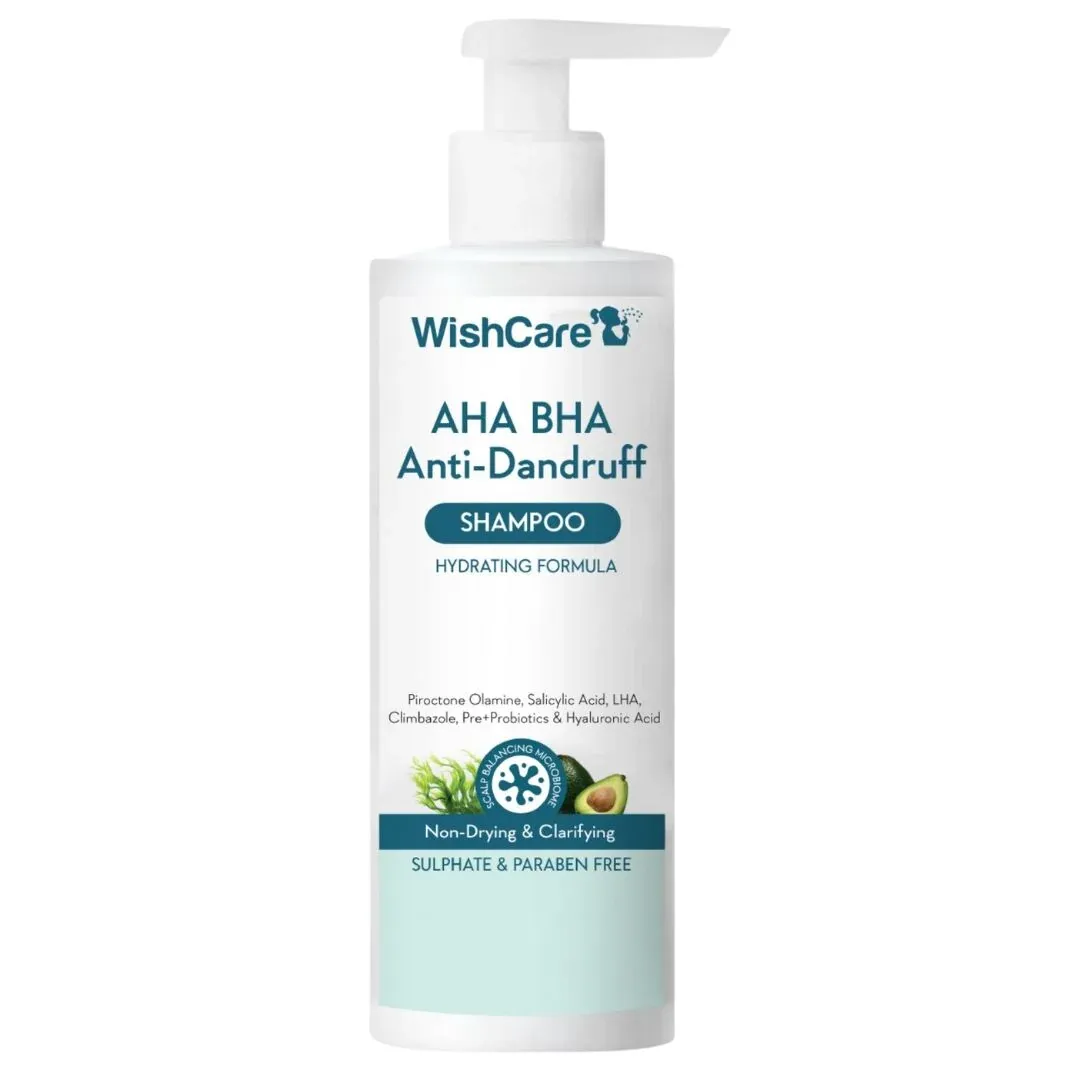 WishCare AHA BHA Anti-Dandruff Shampoo