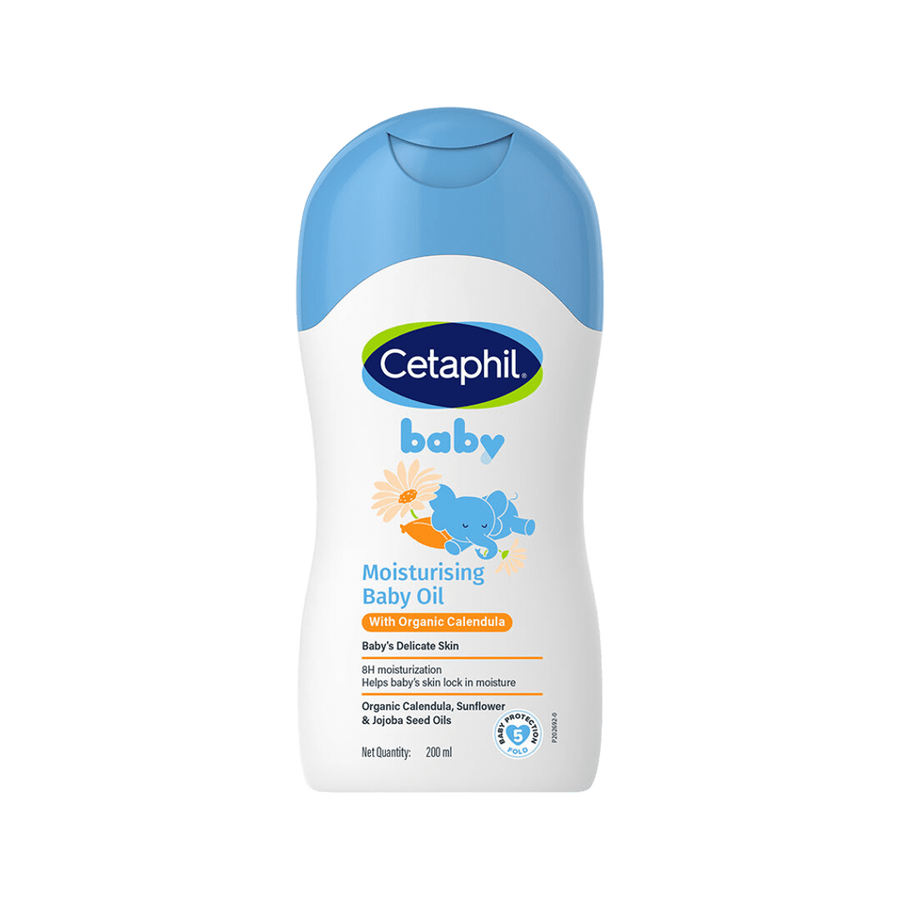 Cetaphil Baby Moisturizing Oil With Organic Calendula - 200ml