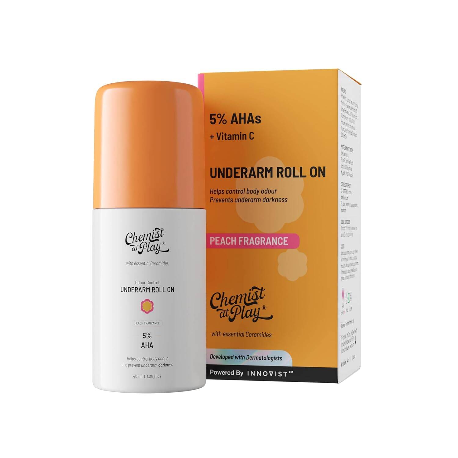 Chemist at Play 5% AHA Underarm Roll-On 40ml