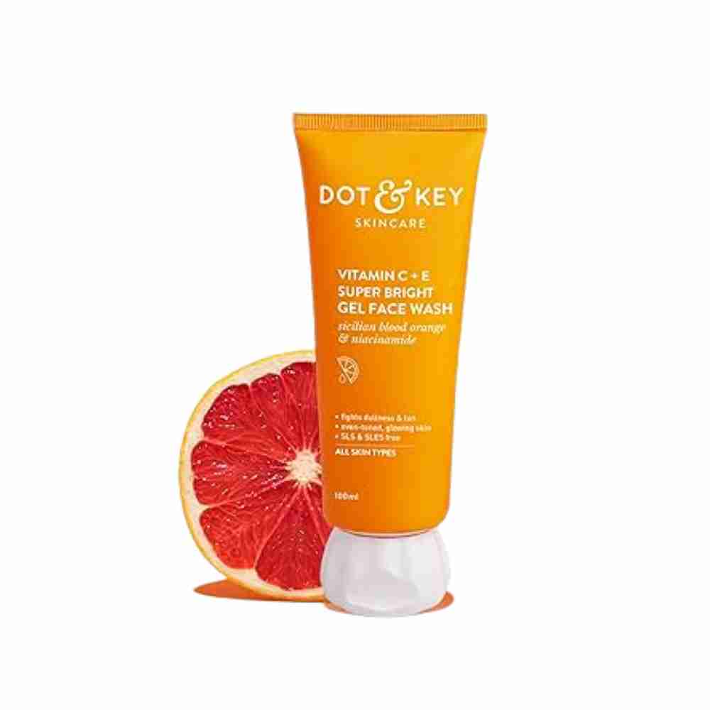 Dot & Key Vitamin C + E Gel Face Wash for Glowing Skin
