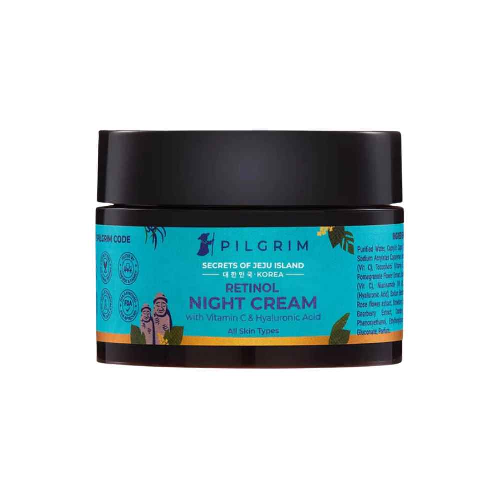 Pilgrim Retinol Night Cream with Vitamin C & Hyaluronic Acid