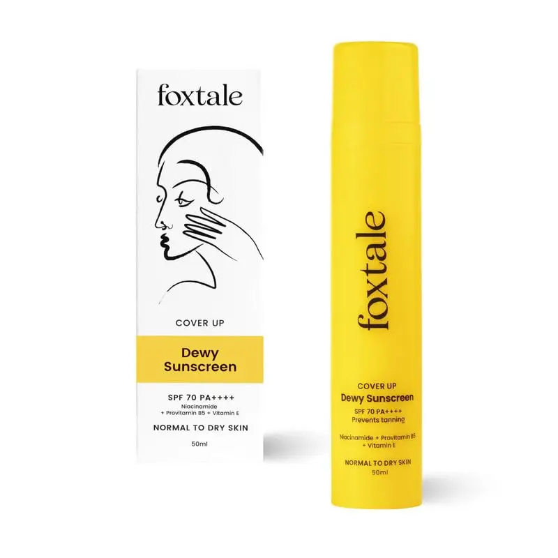 Foxtale SPF 70 Dewy Finish Sunscreen