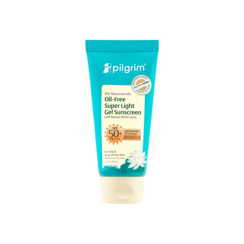 Pilgrim 5% Niacinamide Oil-Free Super Light Gel Sunscreen