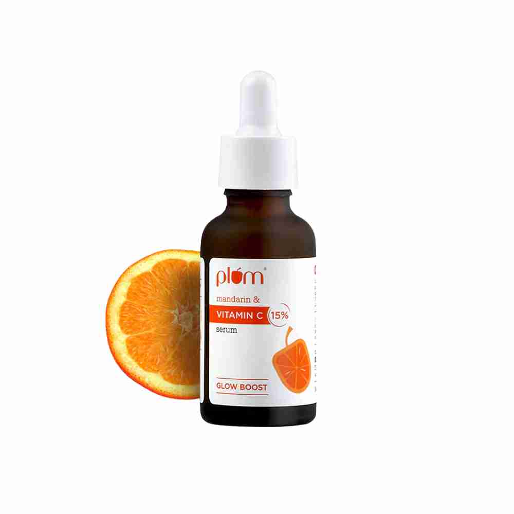 Plum 15% Vitamin C Serum with Mandarin for glowing skin --1