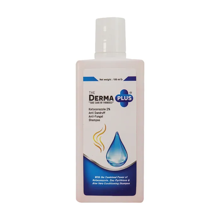 The Derma Plus Ketoconazole 2% Anti-Dandruff & Anti-Fungal Shampoo