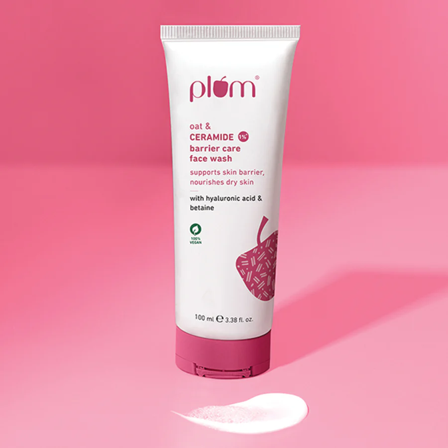 Plum Oat & 1% Ceramide Barrier Care Face Wash