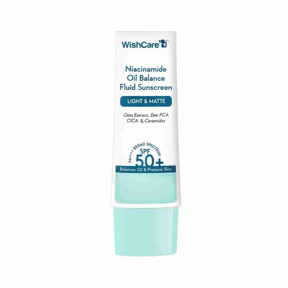 WishCare 5% Niacinamide Oil Balance Fluid Sunscreen SPF 50+