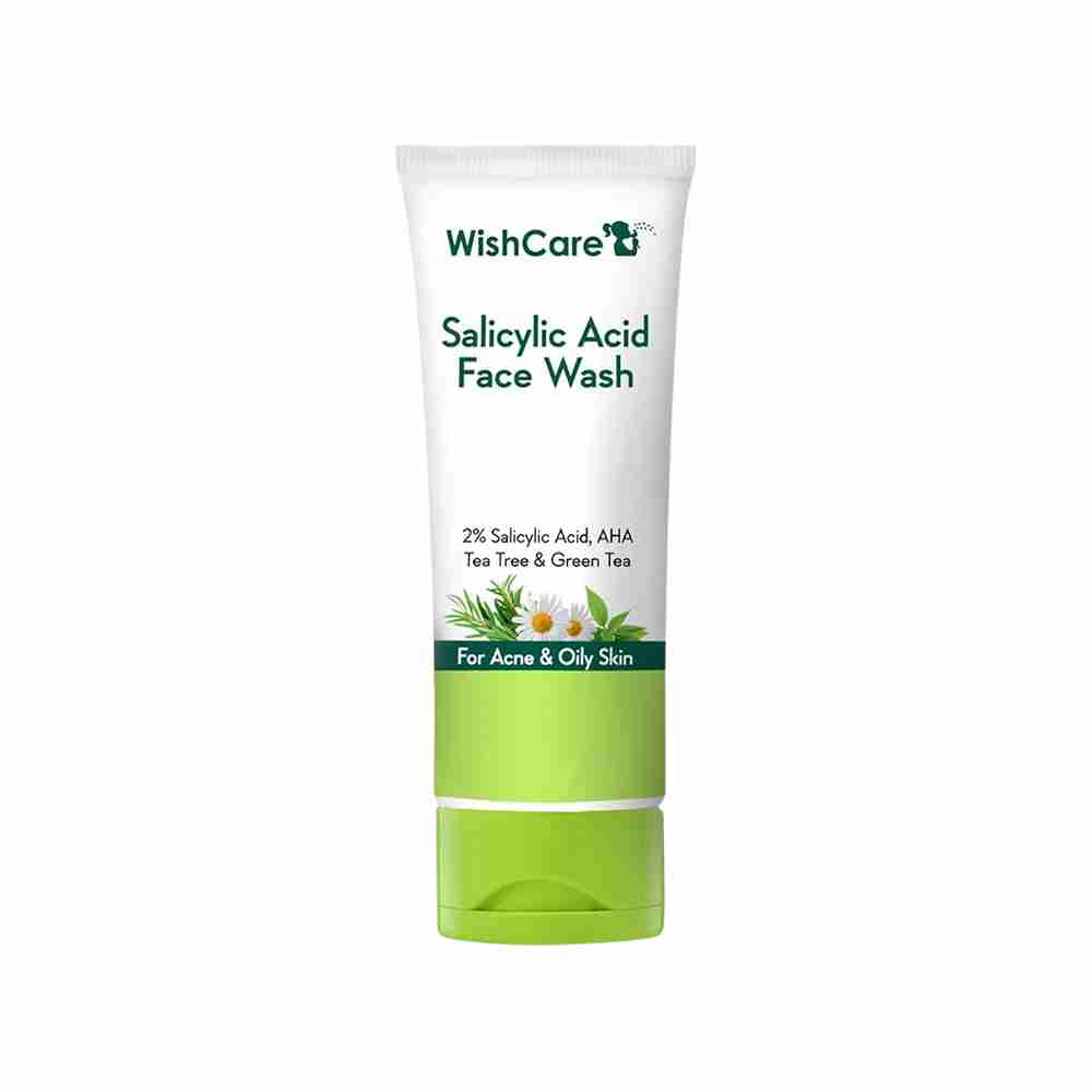 WishCare 2% Salicylic Acid Face Wash.