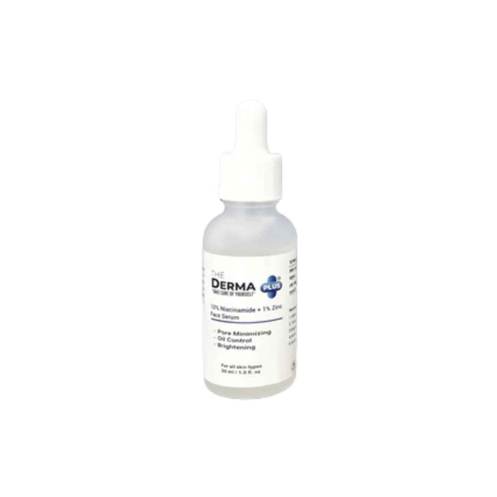 The Derma Plus 10% Niacinamide + 1% Zinc Face Serum