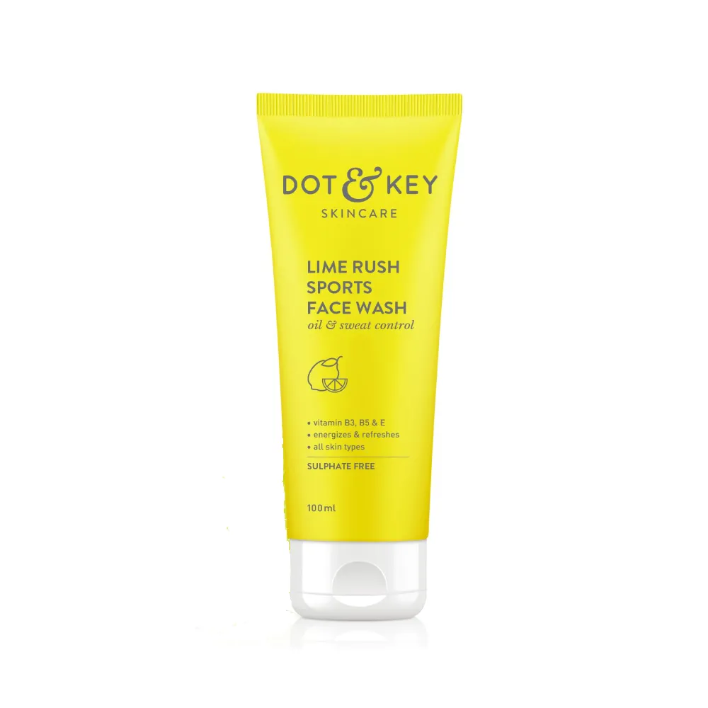 Dot & Key Lime Rush Sports Facewash