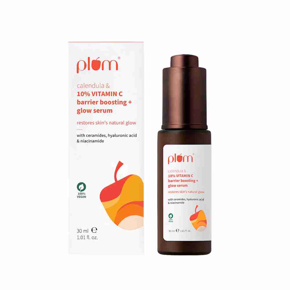 Plum Calendula & 10% Vitamin C Barrier Boosting + Glow Serum